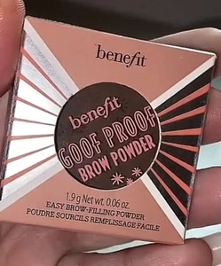 Benefit Goof Proof Brow-Filling Powder Pick 1 New 100% Authentic - Picture 1 of 1