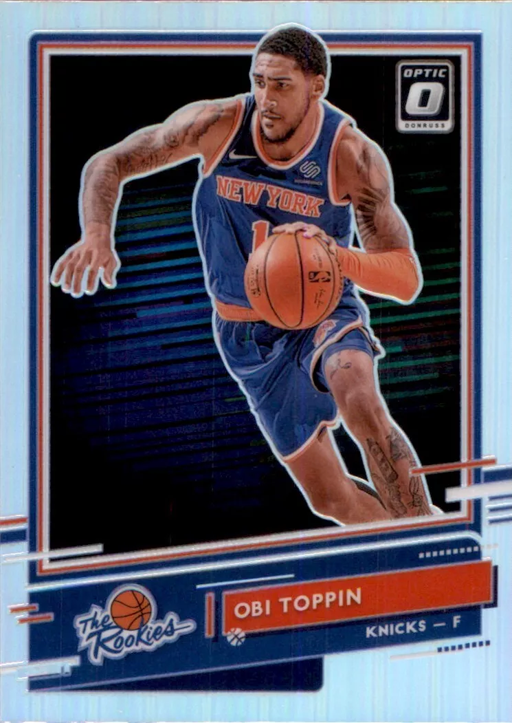 2020-21 Optic The Rookies Holo Obi Toppin Rookie New York Knicks #4