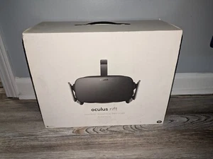 Oculus Rift CV1 - PC VR Headset w/ Controllers & Sensors (BEFORE META BUYOUT) - Picture 1 of 4
