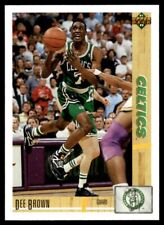 1991-92 Upper Deck #143 Dee Brown Rookie Boston Celtics