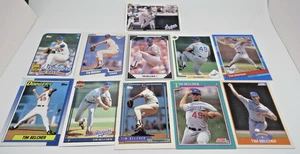 Los Angeles DODGERS Tim Belcher LOT of 11 National League MLB Baseball Cards - Picture 1 of 11