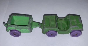 Tootsietoy #2019 Delivery Truck 1971 Green Vintage Diecast Toy Vehicle & Trailer - Picture 1 of 6