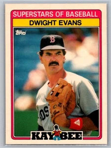 1989 Kaybee Superstars of Baseball Dwight Evans #10 - Picture 1 of 2