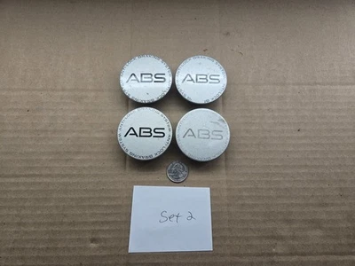 Pontiac OEM 1995-2008 Grand Am Grand Prix Set Tapa Central Plateada Cubierta 10207641 Foto 1 de 4