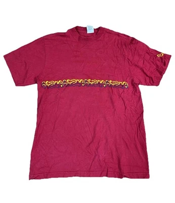 Vintage 90s Guess Double Sided Puffy Print Skater Grunge Logo Shirt Size Medium - Image 1 of 4