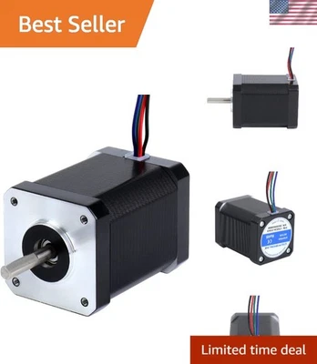 Stepper Motor NEMA 17 High Torque Bipolar 60Ncm 2.1A 4-wire - Image 1 of 4