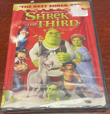 Shrek the Third (DVD, 2007, Full Screen) BRAND NEW - Image 1 of 3
