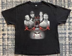 Vintage 2003 WWF Smackdown No Mercy T-Shirt 2XL Undertaker Brock Lesnar McMahon - Bild 1 von 5