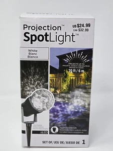 Gemmy Projection SpotLight LED Light Show Swirling Kaleidoscope - Picture 1 of 11