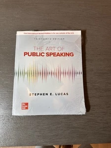 Stephen Lucas The Art of Public Speaking-Thirteenth Edition - Picture 1 of 11