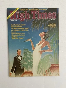 VTG High Times Magazine Winter 1975 Don Peyote Macho Mescaline of La Moncha - Picture 1 of 6