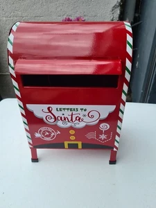Weihnachtsbriefkasten Briefkasten Letter to Santa, Metall , neu - Bild 1 von 4