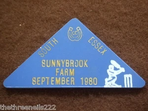 INSIGNIA CARAVAN CLUB RALLY - GRANJA SUNNYBROOK - SEPTIEMBRE 1980 - Imagen 1 de 1