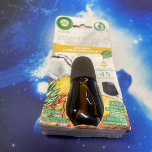 Air Wick Essential Mist Oil Refill, Coconut and Pineapple, 0.67 Fl. Oz. - Picture 1 of 4