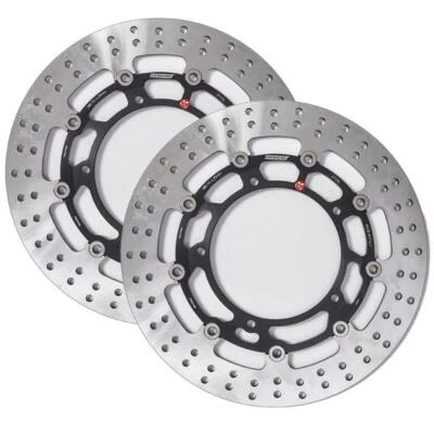 Coppia dischi freno anteriori Braking R-Stx Yamaha YZF R6 2005-2016 Foto 1 de 4
