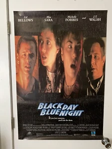 ROLLED BLACK DAY BLUE NIGHT MOVIE POSTER GIL BELLOWS MIA SARA MICHELLE FORBES - Picture 1 of 1