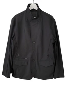 Lululemon MWB Jacket Large Black Tech Warpstreme Stretch Zip Blazer Pockets - Picture 1 of 16