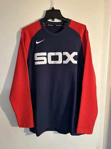 Chicago White Sox NIKE MLB AUTHENTIC Batting Practice Tee - M Cover