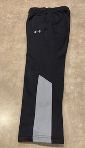 Under Armour~Brawler 2.0 Pants,Youth Medium Black & Gray Loose Fit, EUC! - Picture 1 of 11