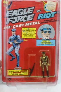 Eagle Force SHOCK TROOPER Soldier Tyranny Die Cast Metal Figure 1981 MEGO New - Picture 1 of 16