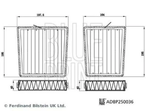 BLUE PRINT CABIN FILTER ADBP250036 - Picture 1 of 1