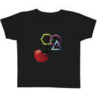 'Heart & Shapes' Children's / Kid's Cotton T-Shirts (Ts026408)
