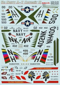 Print Scale 1/72 #72160 US Navy A-7 Corsair II #1 - Picture 1 of 3