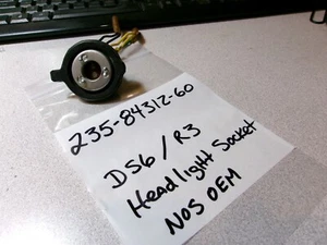 1969-70 YAMAHA DS6 DS6B R3 HEADLIGHT SOCKET CORD ASSEMBLY NOS OEM  235-84312-60 - Bild 1 von 6