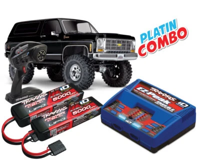 Traxxas Chevy Blazer TRX-4 Clipless schwarz Platin Combo TRX82276-4-BLK-PLATIN-C - Bild 1 von 4