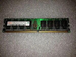 Memoria DDR2 Hynix HYMP564U64P8-C4 AB-A 512MB PC2-4200 533MHz CL4 240 Pin - Foto 1 di 1