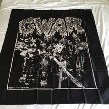 ULTRA RARE Gwar Poster Banner Concert 1991 Sealed New Record Shirt Vintage