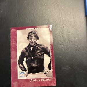 Jb10a Topps American Pie 2002 #85 Amelia Earhart Solo Over Atlantic 1932