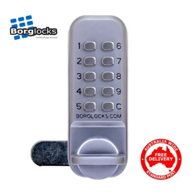 Bloqueo de leva sin llave Borg BL1006SCECP - Botón - Poste libre Foto 1 de 4