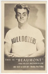 1940er Studio ECHTFOTO - Mann mit vier Augen, bizarr Los Angeles Werbung PC - Bild 1 von 2