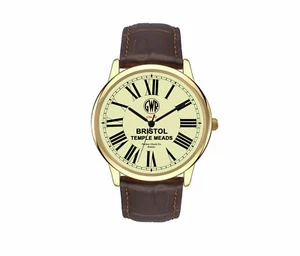 GWR Bahnhofsuhr Stil Armbanduhr, Bristol Station Victorian Style Souvenir. - Bild 1 von 5