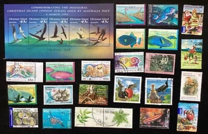 CHRISTMAS ISLAND 1990s-2000s Large Lot mint + used, many better -4 photos(B388) - Picture 1 of 4
