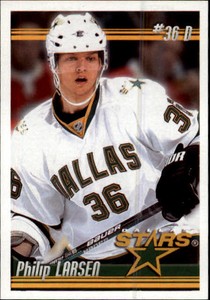 2010-11 Panini Stickers NHL Hockey #341 Philip Larsen