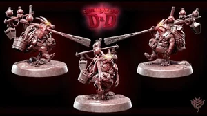 Kobold Traveling Merchant V2/TTRPG/Wargaming/D&D/Mini Monster Mayhem - Picture 1 of 1