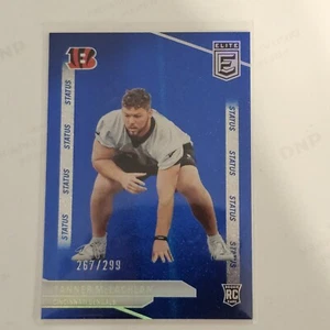 2024 Donruss Elite Tanner Mclachlan #108 #'D/299 Blue Sparkle Status RC Bengals - Picture 1 of 2
