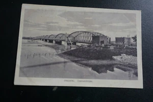 AK Graudenz Grudziądz Eisenbahnbrücke ca 1930 - Bild 1 von 2