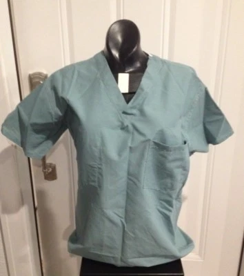 Camisas Exfoliantes Reversibles Unisex NUEVAS (Pequeñas, Medianas y Grandes Verde Brumoso) Foto 1 de 2