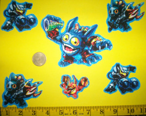 New Skylanders Iron-ons Fabric Appliques Iron-ons