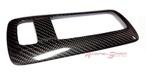 REAL GLOSSY CARBON FIBER CEILING SUNROOF SWITCH COVER FOR 99-05 LEXUS IS XE10 - Foto 1 di 5