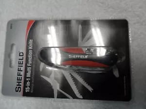 Sheffield 15-in-1 Multi Function Knife NIP - Part # 60010 - Picture 1 of 5