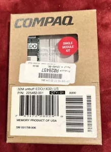 New In Box: Vintage 1996 Compaq 32M unbuff EDO (1x32) 60NS Product No. A028497 - Picture 1 of 6