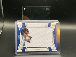2023 National Treasures Owen White RC Patch Rangers 48/49 - Picture 1 of 2