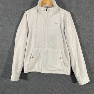 Nike Jacket Womens Large White Insulated Quilted Outdoors Vintage Y2K 2000s - Picture 1 of 14