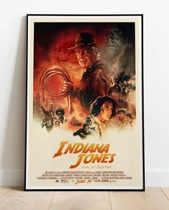 Indiana Jones & das Zifferblatt des Schicksals Film Foto/Poster bis 36 Zoll - Bild 1 von 2