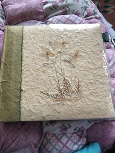Natural Handmade Paper Photo Album - Picture 1 of 5