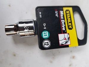 10 piezas Tamaño 5/16" AF Stanley 3/8" Unidad 12 pts Enchufe #86-261 - Imagen 1 de 2